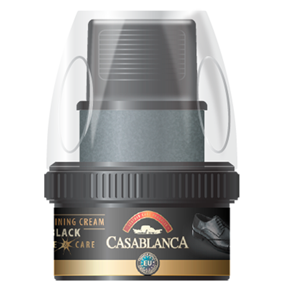 Cremă solida Casablanca Shine Black, 50 ml