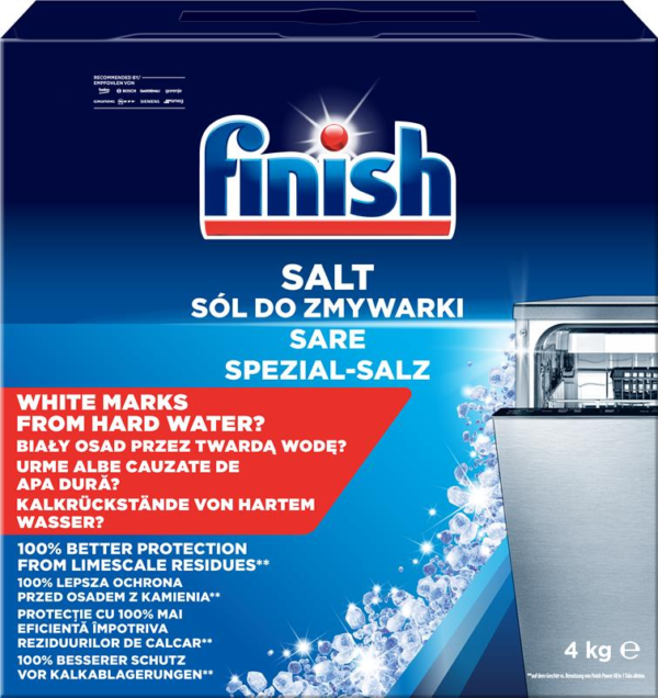 Finish sare speciala pentru mașina de spălat vase, 4 kg