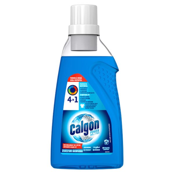 Gel Anticalcar pentru mașina de spălat Calgon 4in1, 750 ml