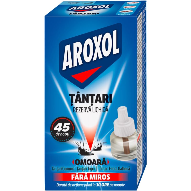 Rezervă lichida impotriva tantarilor pentru 45 nopti Aroxol, 35 ml