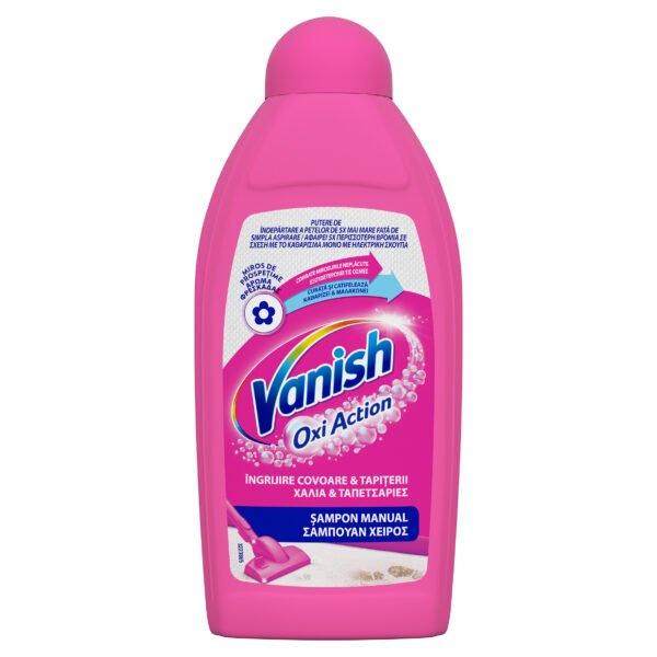 Șampon pentru curățare și intretinere covoare Vanish, 500 ml