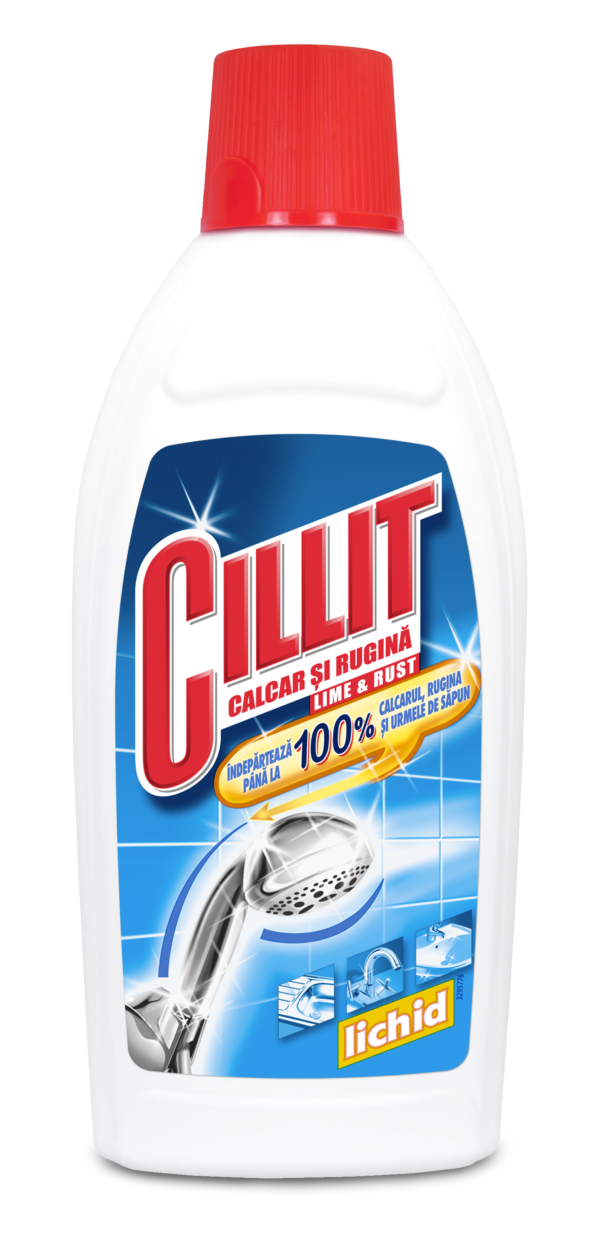 Solutie pentru indepartare Calcar și Rugina Cillit, 450 ml