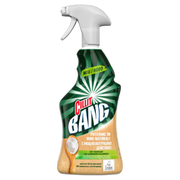 Solutie spray degresant in mod natural Cillit Bang, 750 ml