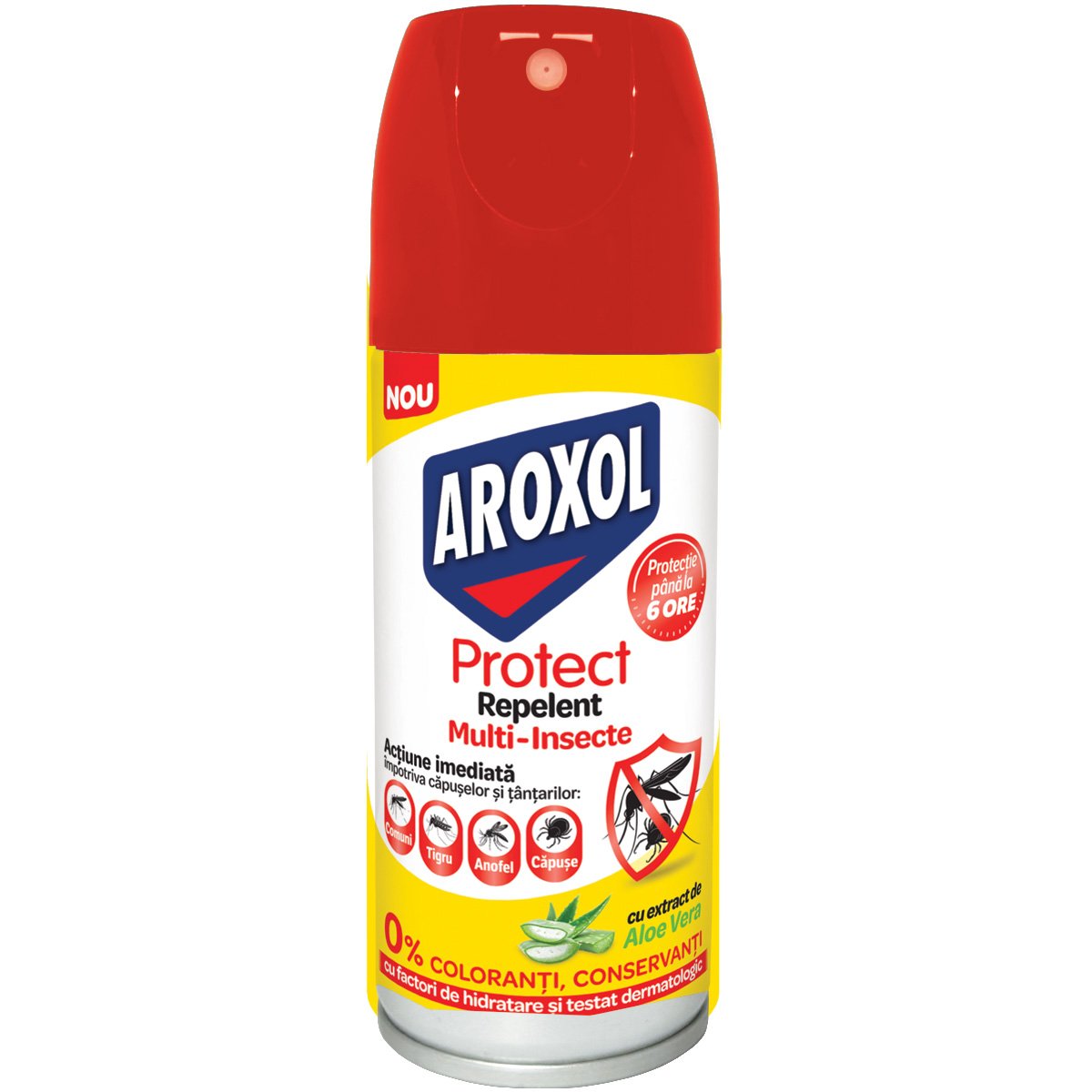 Spray Protect Repelent Multi-Insecte Capuse și Tantari Aroxol, 100 ml